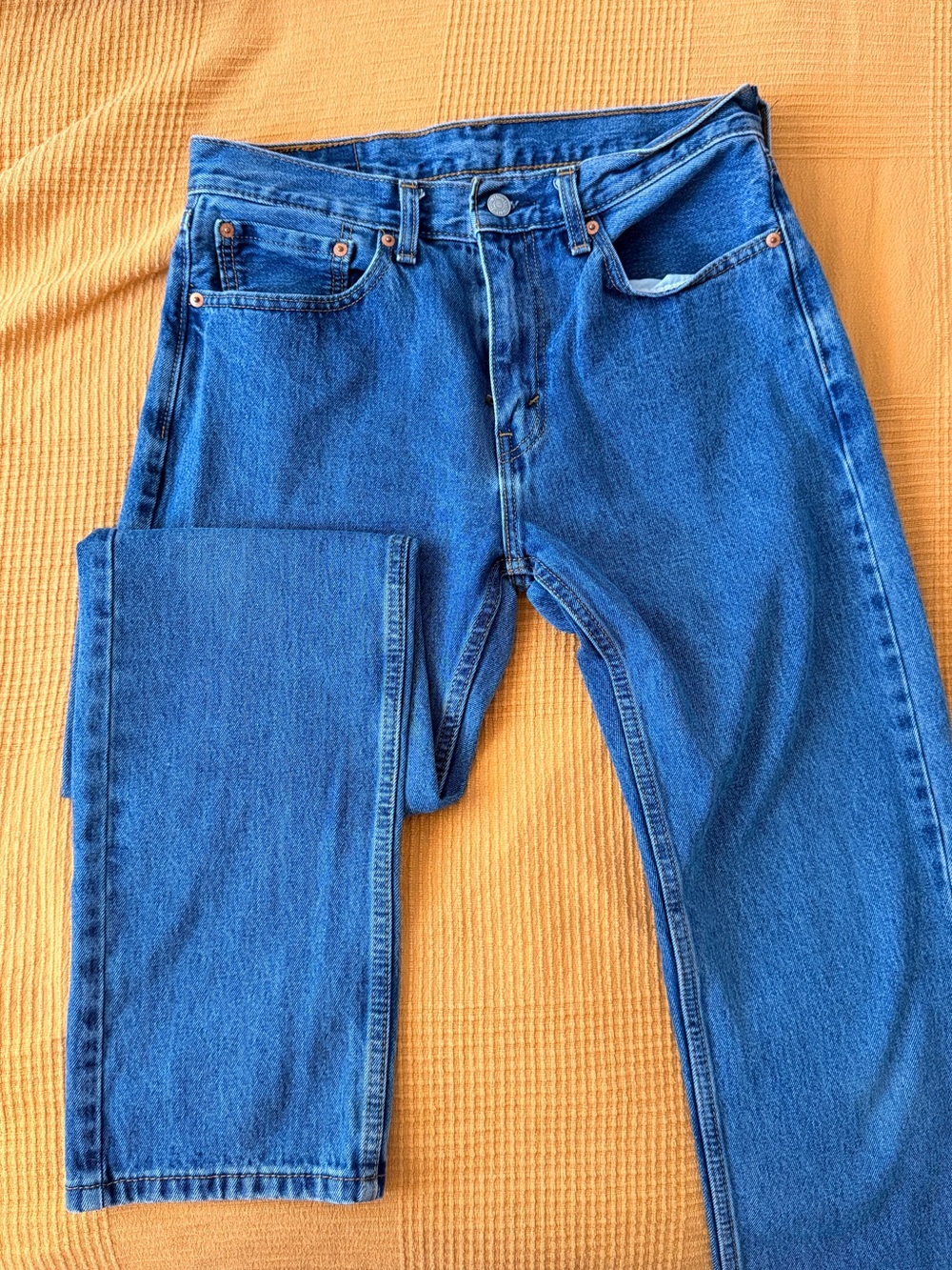 Levi's Men's Classic Straight Blue Denim Jeans